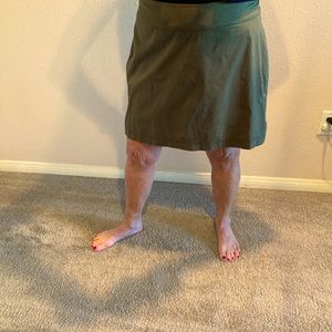 Olive Green Skort